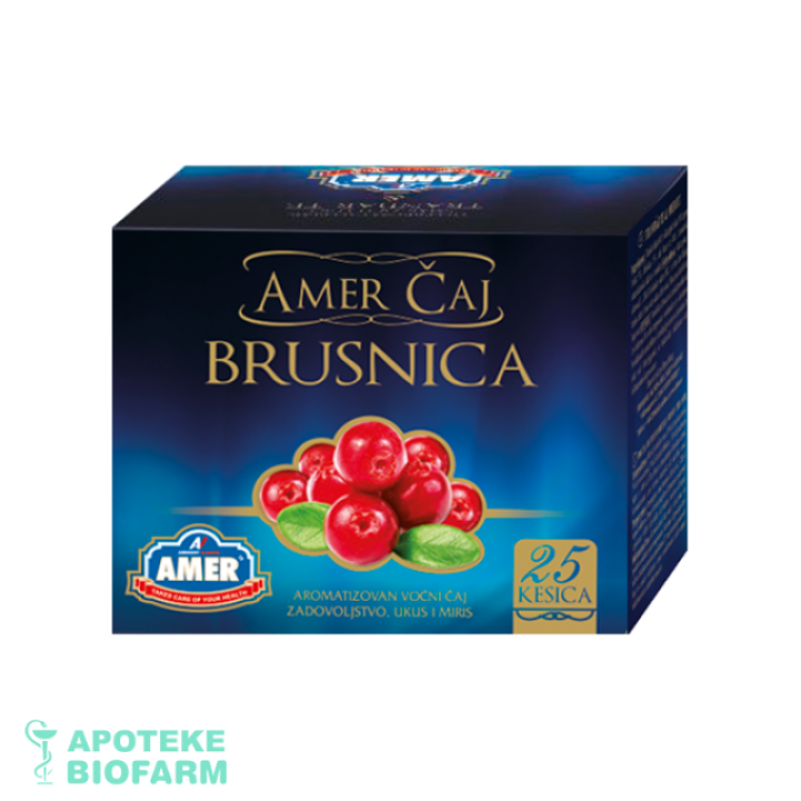 Čaj Amer Brusnica Filter A25