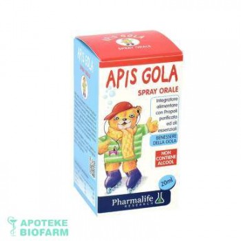 APIS GOLA ORALNI SPREJ 20ML APIS GOLA ORALNI SPREJ 20ML