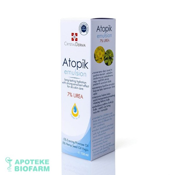 Atopic Emulzija 7% Urea 150Ml