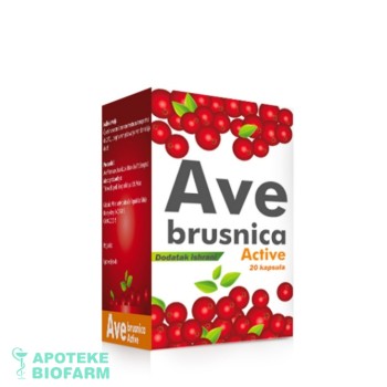 AVE BRUSNICA ACTIVE KAPSULE A20 AVE BRUSNICA ACTIVE KAPSULE A20