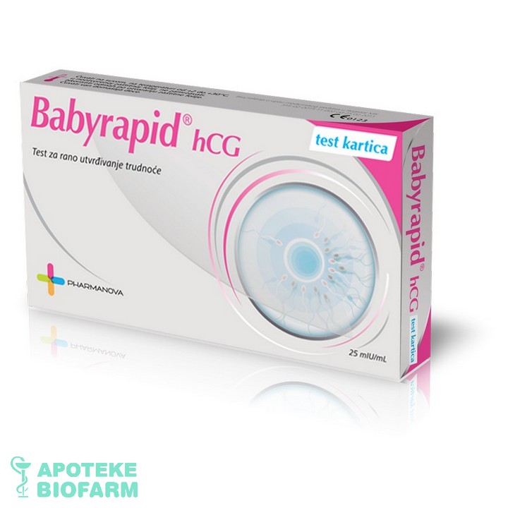 Baby Rapid Test Kartica
