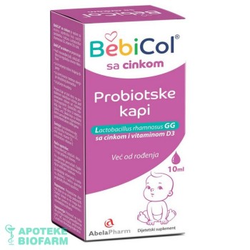 BEBICOL FORTE CINK+VITAMIN D3 KAPI 10ML BEBICOL FORTE CINK+VITAMIN D3 KAPI 10ML