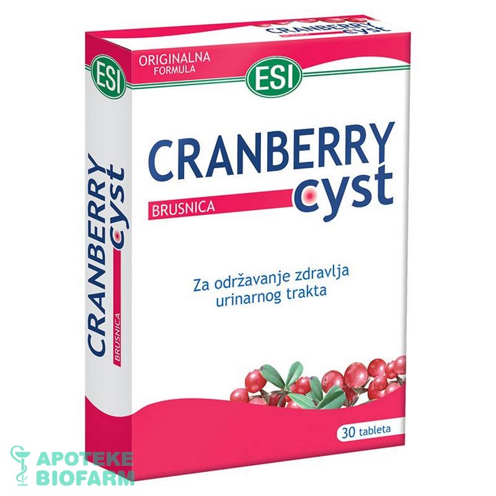 Esi Cranberry Cyst (Brusnica) Tabl. A.30