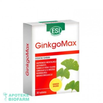 ESI GINKGOMAX TABLETE 30X80MG 