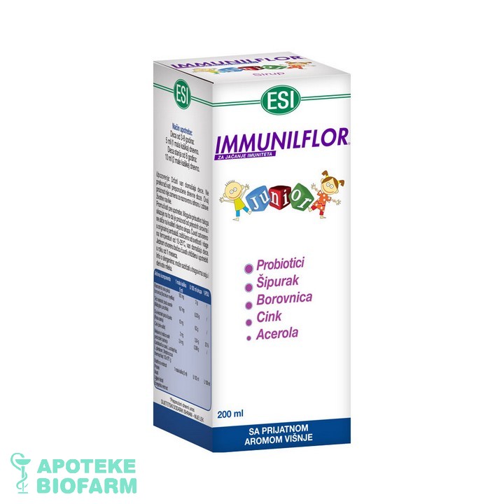 Esi Immuniflor Junior Sirup 200Ml