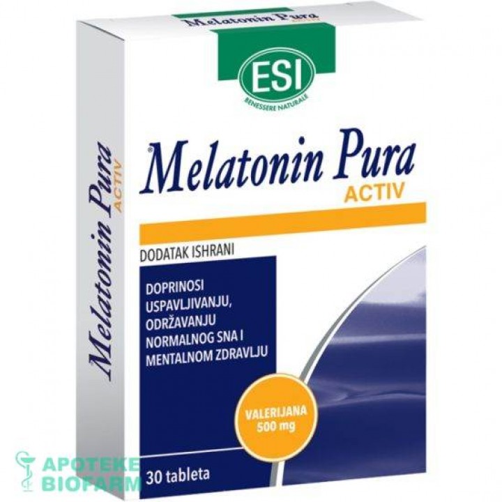 Esi Melatonin Pura Activ Tabl. A.30