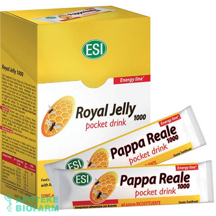 Esi Royal Jelly 1000 Pocket Drink Rastvor A.16
