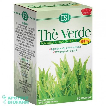 ESI ZELENI ČAJ THE VERDE KAPSULE 60X500MG 