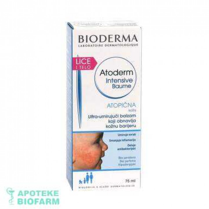 BIODERMA ATODERM INTENSIVE 75ML Biod.atoderm Intensive 75Ml