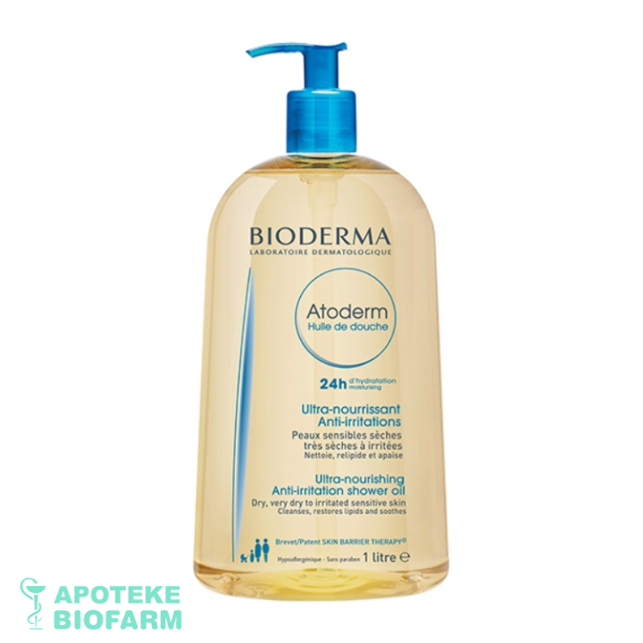 BIODERMA ATODERM ULJE ZA TUŠIRANJE 1000ML Biod.atoderm Ulje Za Tus.1000Ml