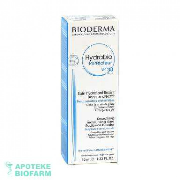 BIODERMA HYDRABIO PERFECTEUR SPF30 40ML Biod.hydrabio Perfecteur Spf30 40Ml
