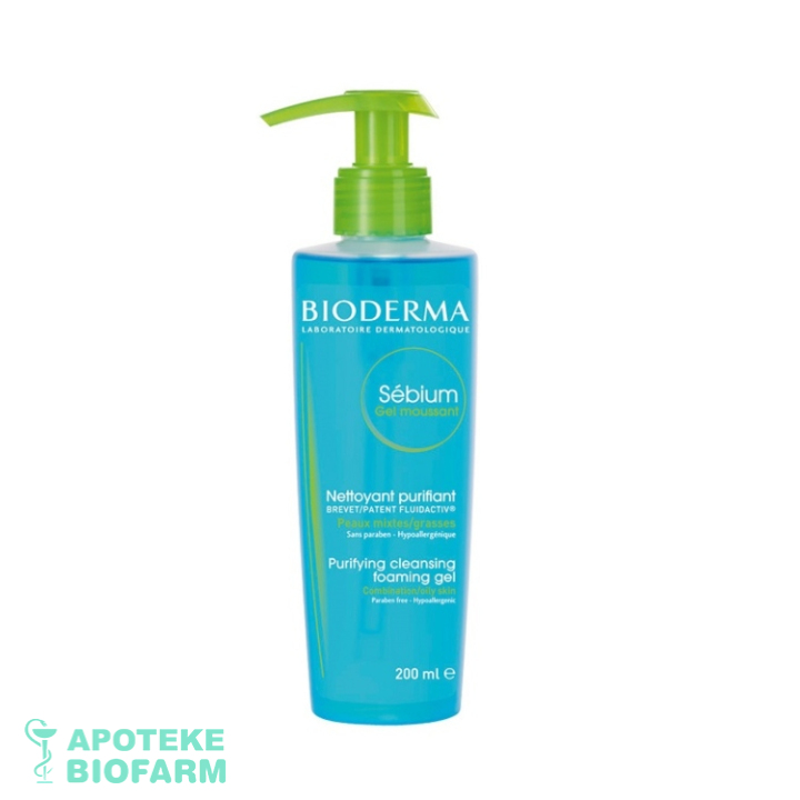 Biod.sebium Gel 200Ml