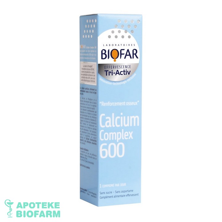 Biofar Eff Tri-Activ Kalcijum Complex 600 A15
