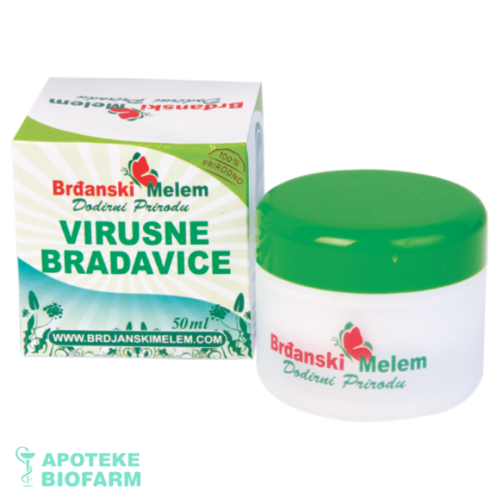BRDJANSKI MELEM PROTIV BRADAVICA 50ML Brdjanski Mel.pr.bradav.50Ml