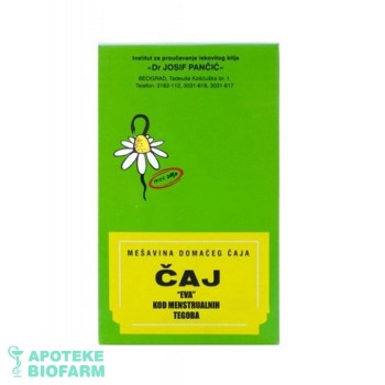 CAJ BR.62 EVA KOD MENSTRUALNIH TEGOBA 100G IJP
