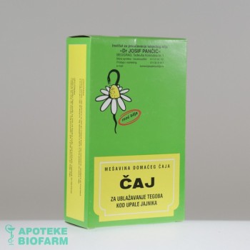 CAJ BR.77 - ZA UBLAŽAVANJE TEGOBA KOD UPALE JAJNIKA 100g