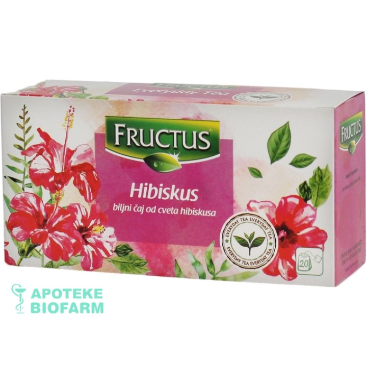 Caj Hibiskus Filter A 20 Fructus