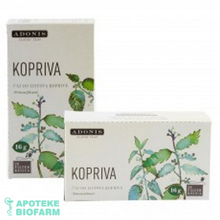 CAJ KOPRIVA FILTER A20 ADONIS Caj Kopriva Filter A20 Adonis