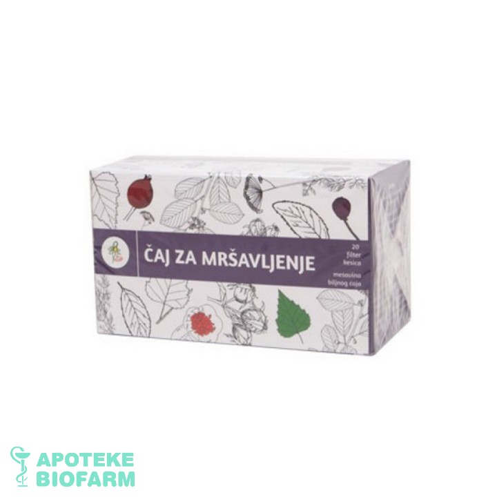 CAJ ZA MRSAVLJENJE FILTER A20 Caj Za Mrsavljenje Filter A20