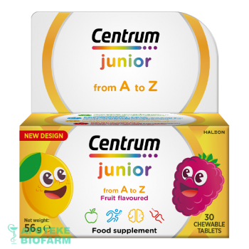 CENTRUM JUNIOR TABLETE ZA ŽVAKANJE A30