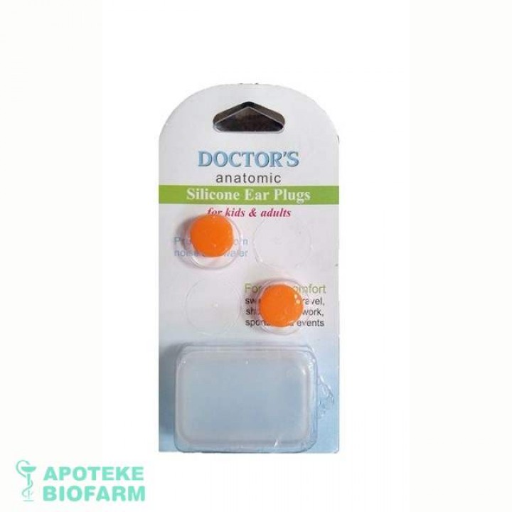 Čepovi Za Uši Silikonski  Anatomski A2