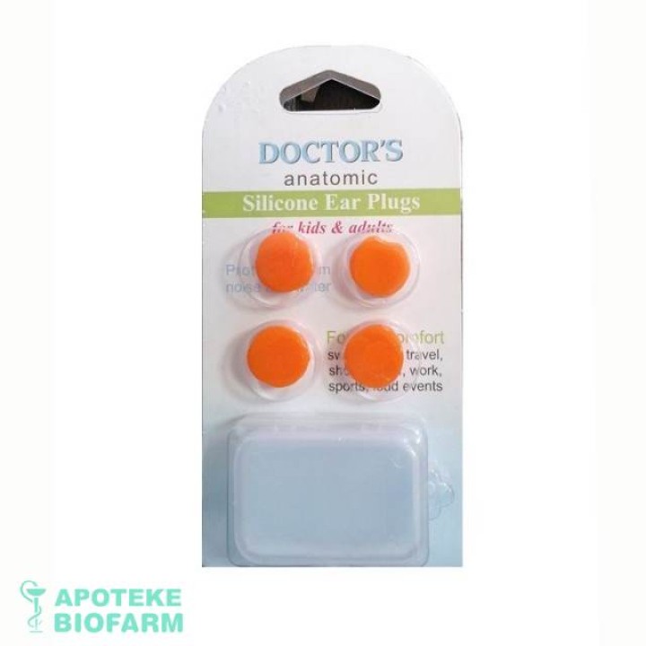 Čepovi Za Uši Silikon  Anatomski Doctors A4