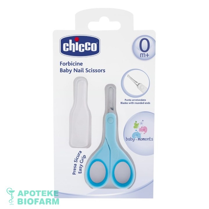 Chicco Makaze Za Nokte Plave 0+
