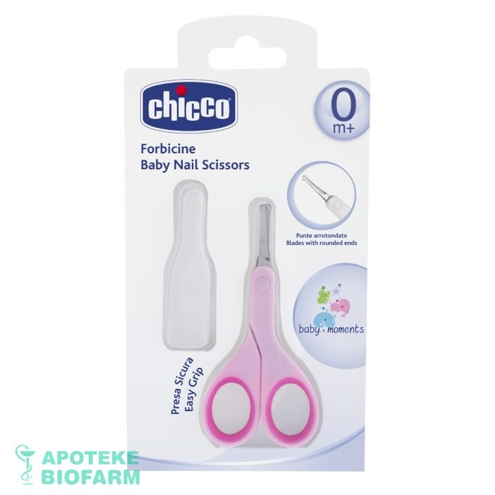 Chicco Makaze Za Nokte Roze 0+