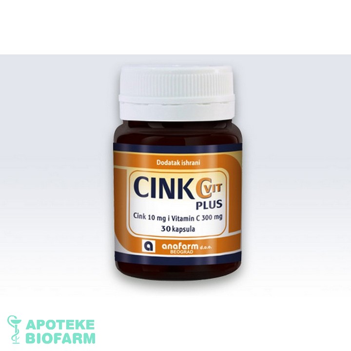 Cink + Vitamin C Kapsule A30