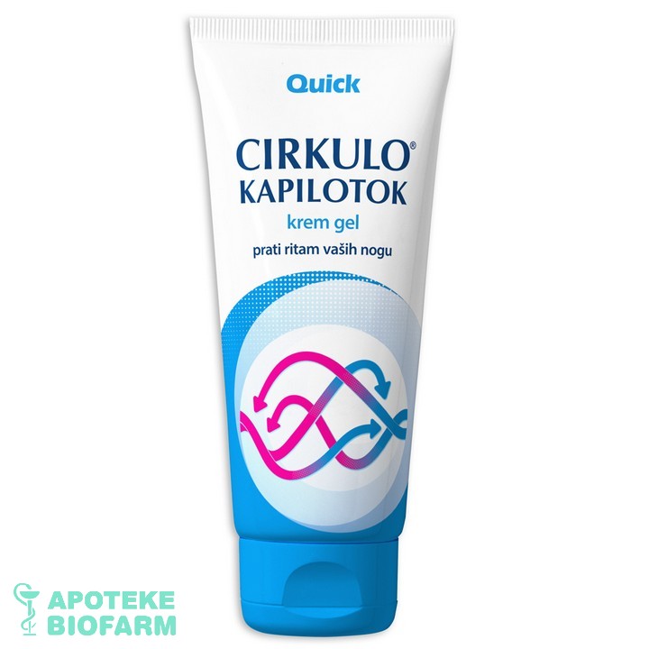 Quick Cirkulotok Krem Gel 100Ml Za Poboljšanje Cirkulacije