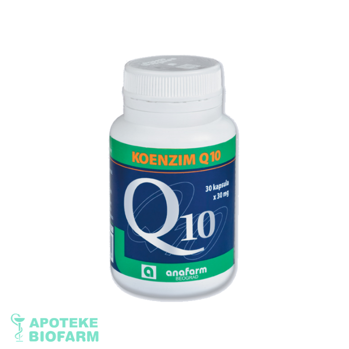 COENZIM Q10 KAPSULE 30x30MG Coenzim Q10 Kapsule 30X30Mg