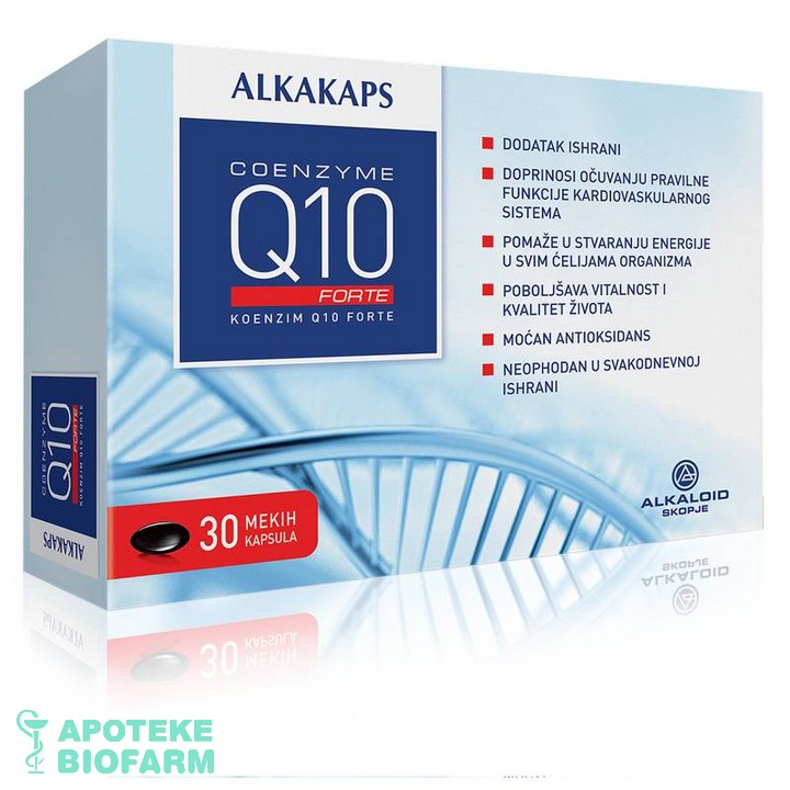 Alkakaps Coenzyme Q10Forte A30