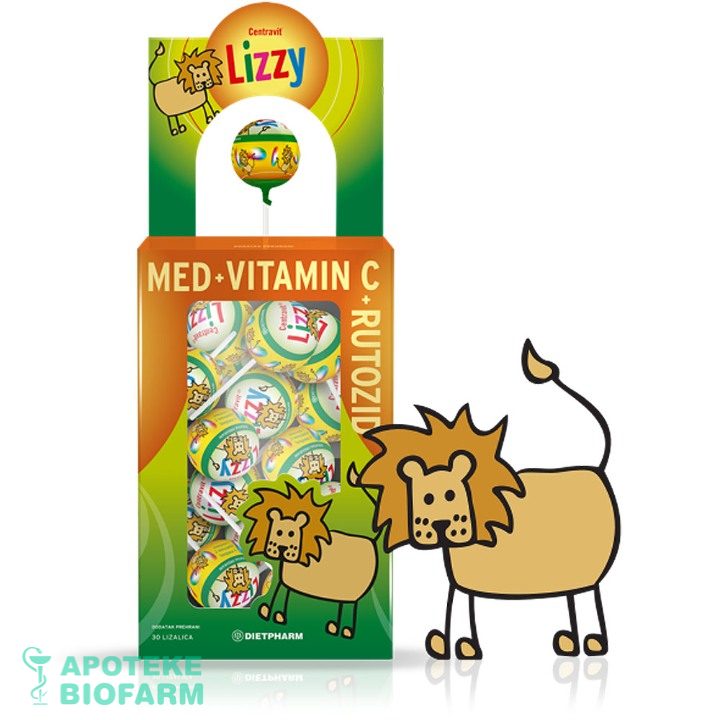 DIETPHARM LIZALICA LIZZY CENTRAVIT A1 Dietpharm Lizalica Lizzy Centravit A1