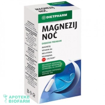 DIETPHARM MAGNEZIJUM NOĆ KAPSULE A10 DIETPHARM MAGNEZIJUM NOĆ KAPSULE A10