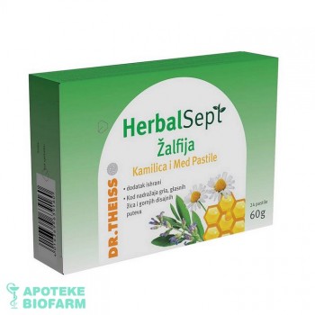 DR THEISS ŽALFIJA+KAMILICA+MED PASTILE A24