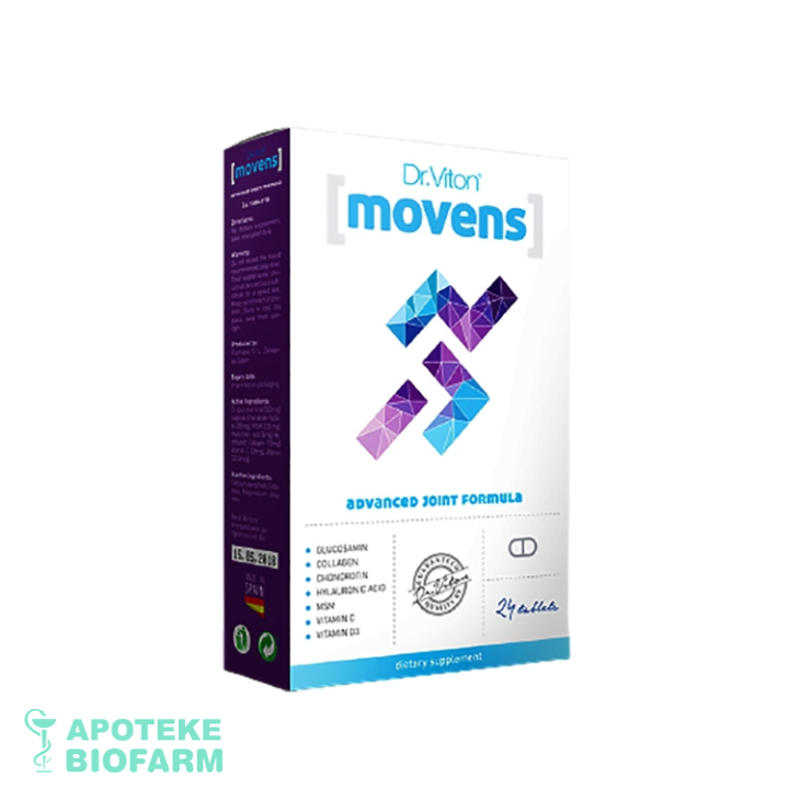 Dr.viton Movens Tbl.24X1500Mg