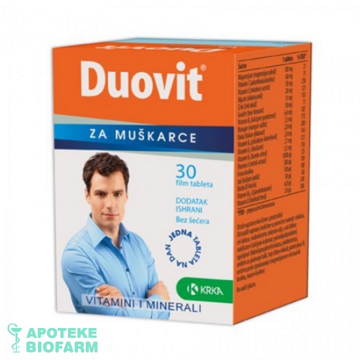 Duovit Za Muskarce Tbl A30