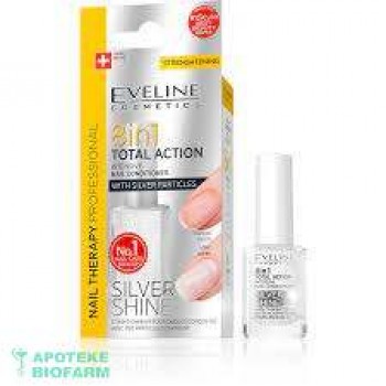 EVELINE NAIL THERAPY SILVER 8u1 12ML
