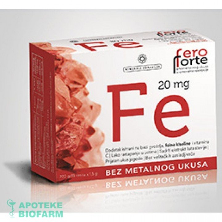 Fero Forte 20Mg Direkt A15