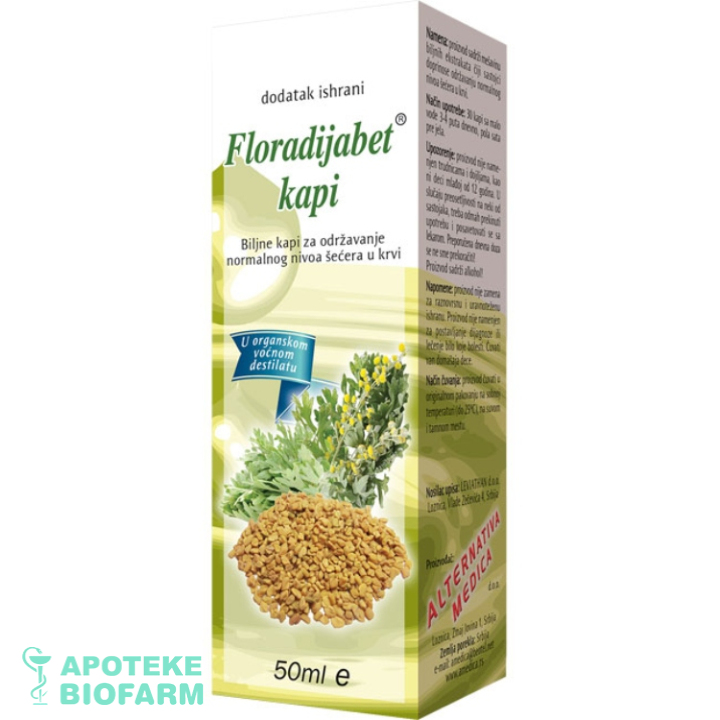 Floradijabet Kapi 50Ml