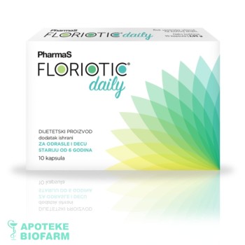 PHARMAS FLORIOTIC DAILY KAPSULE A10 PHARMAS FLORIOTIC DAILY KAPSULE A10