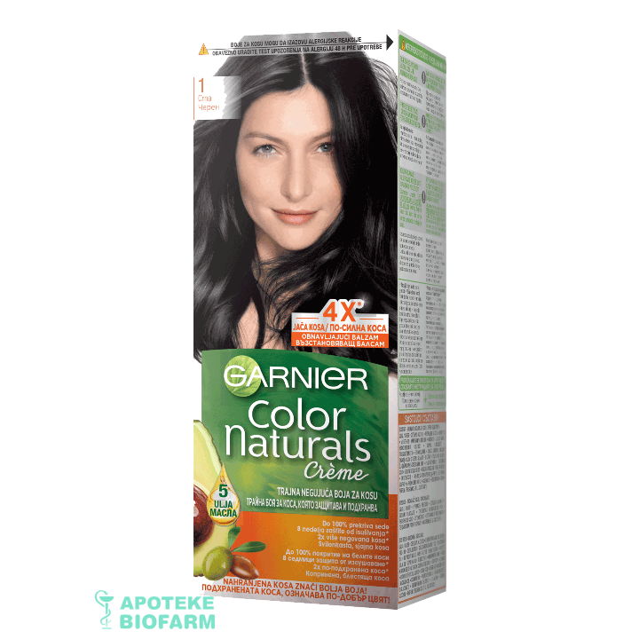 Garnier Color Naturals Farba Za Kosu 1 Crna