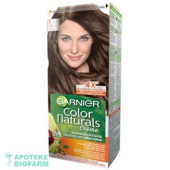 GARNIER COLOR NATURALS FARBA ZA KOSU 5 SVETLO KESTEN