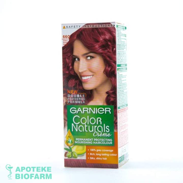GARNIER COLOR NATURALS FARBA ZA KOSU 660 CRVENA Garnier Color Naturals Farba Za Kosu 660 Crvena