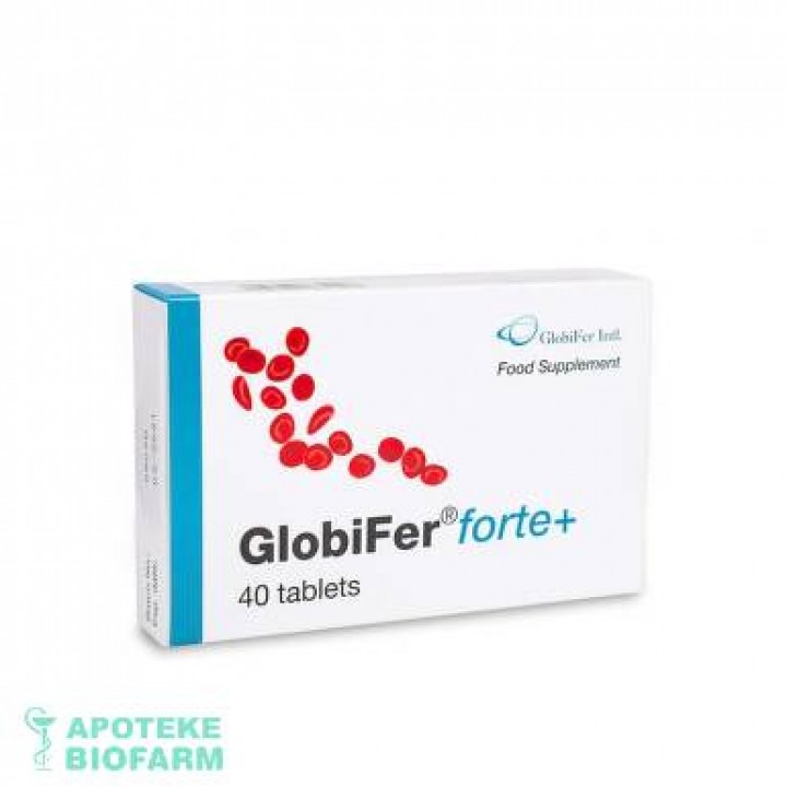 GLOBIFER FORTE PLUS TABLETE A40 Globifer Forte Plus Tbl.a40