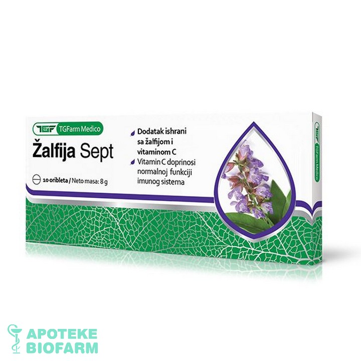 Goti Oriblete Žalfija Sept A10